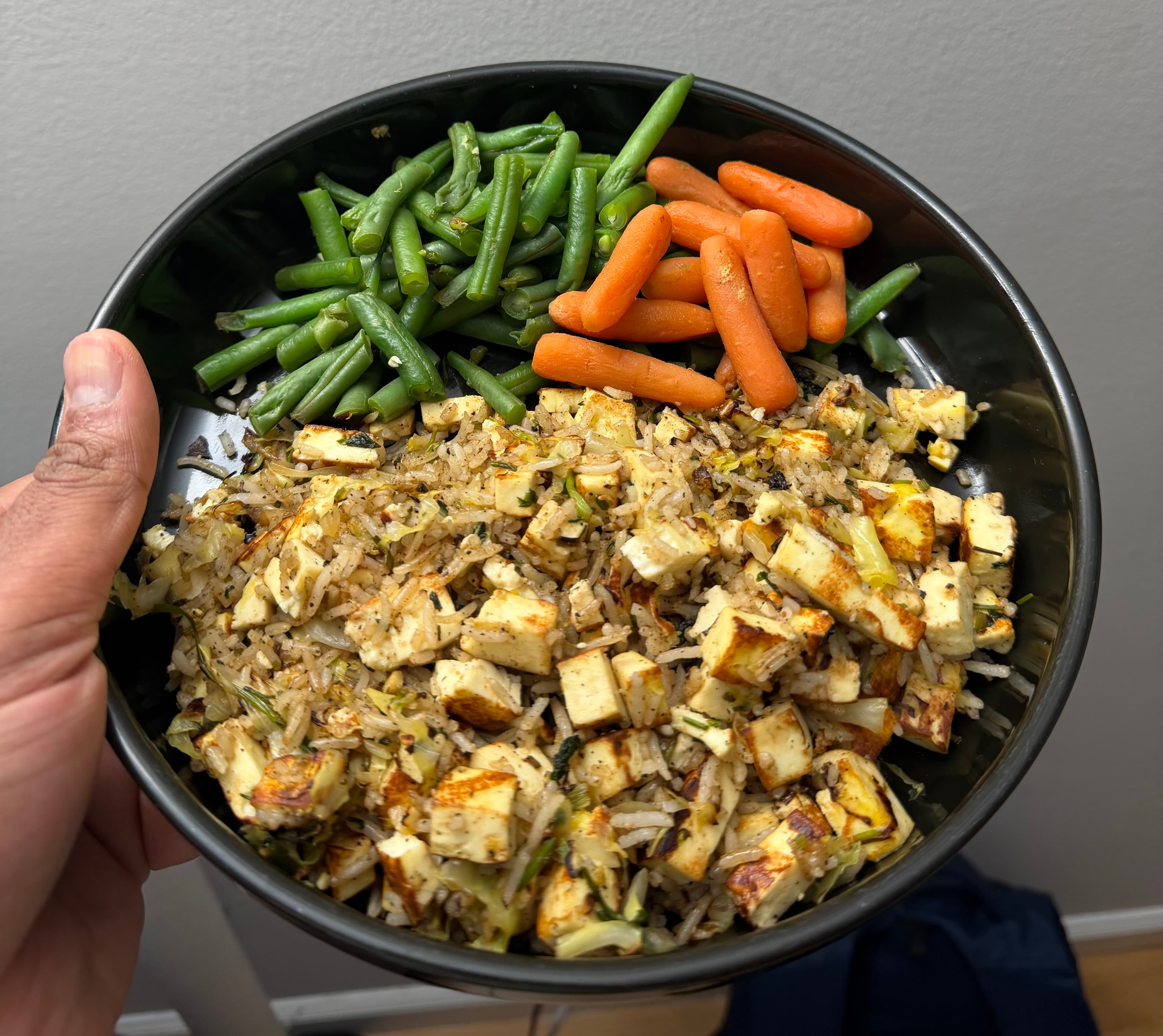 Butter Garlic Paneer Fried Rice